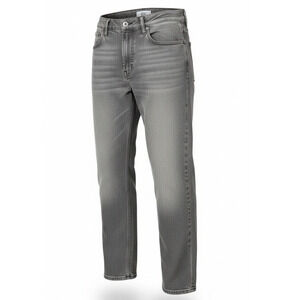 BDG Jeans Mens 32x32 Gray Wash Vintage Slim Fit Straight Leg Mid‎ Rise
